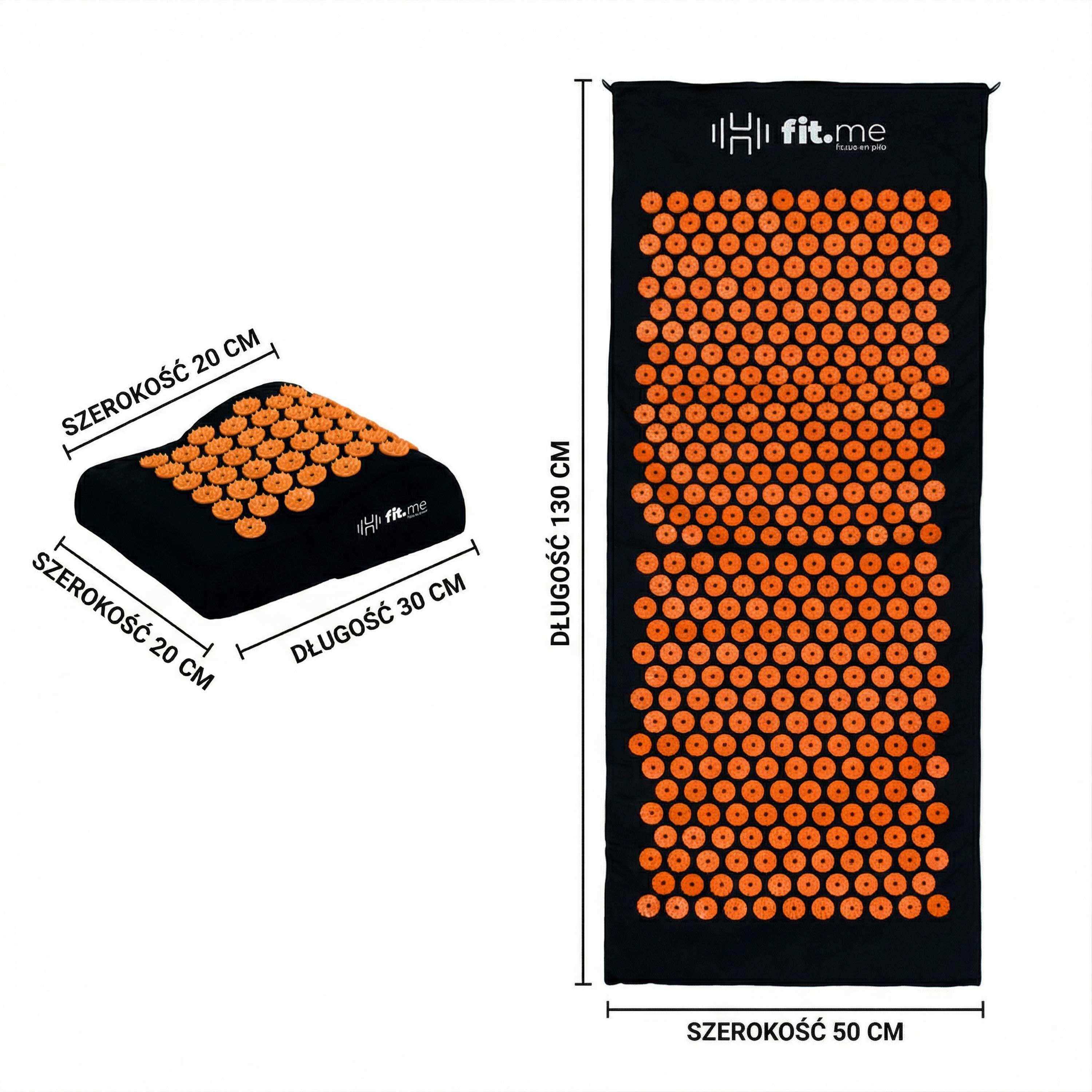 Duża Mata do akupresury masażu Zen Lite XL z poduszką fit.me 7/7