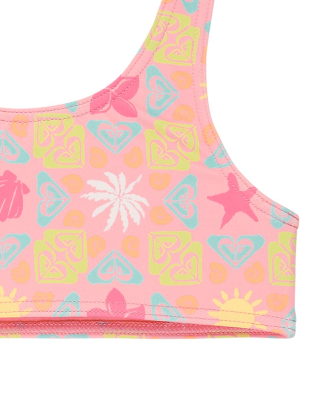 Zweiteiliges Bralette-Bikini-Set CHECK SET Rosa Meisjes 2-7 3/3