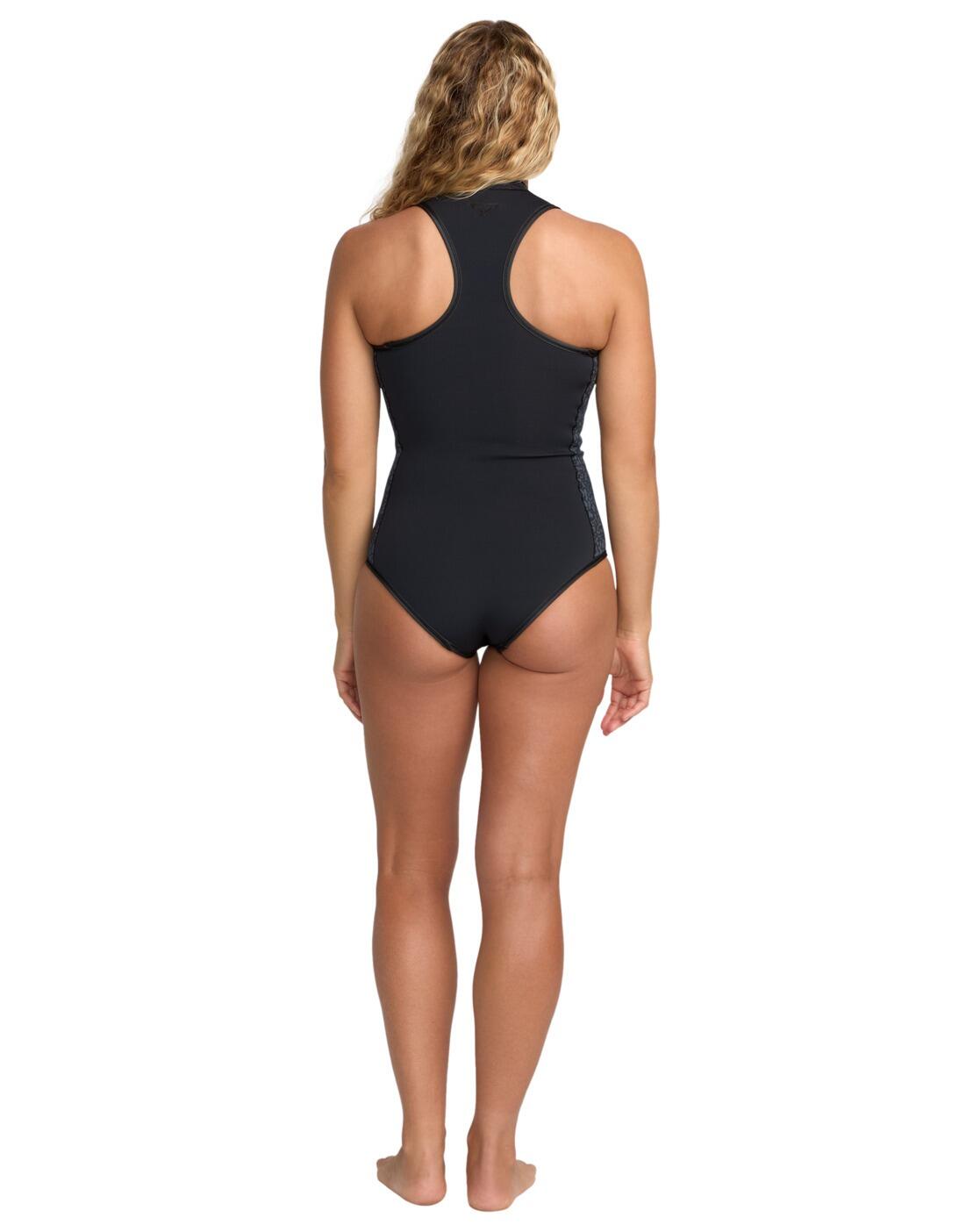 Combinaison zippée sans manches 1MM SWELL NATURAL Noir Femme 2/4