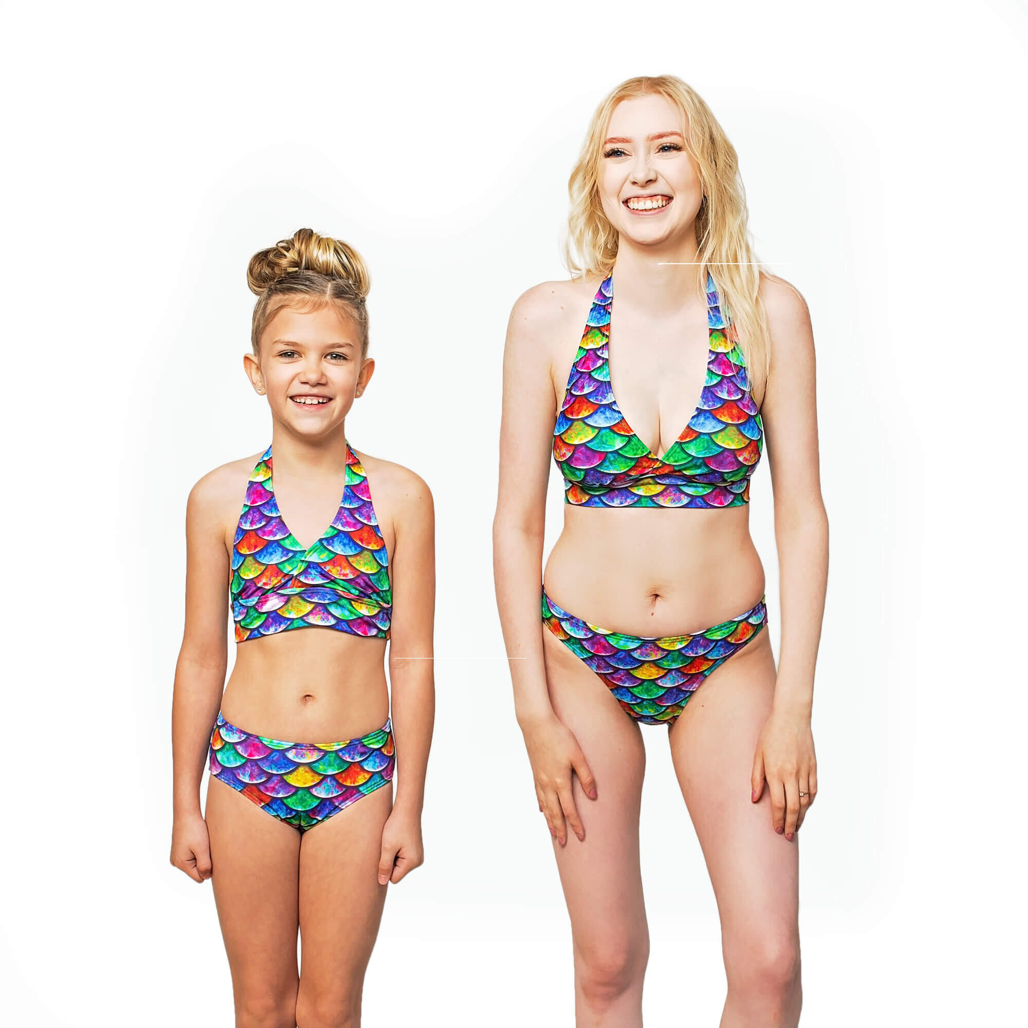 Meerjungfrau Bikini Teens und Erwachsene Hawaiian Rainbow JM 3/3