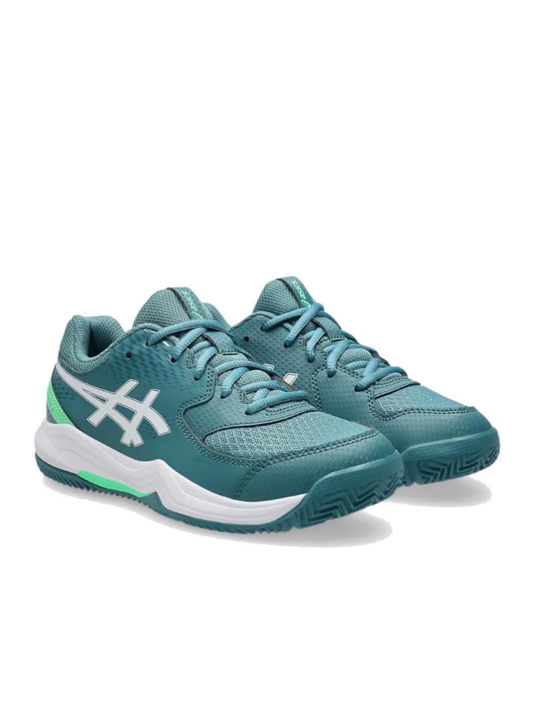 Zapatillas para Niño Asics Gel-dedicate 8  Verde 3/7