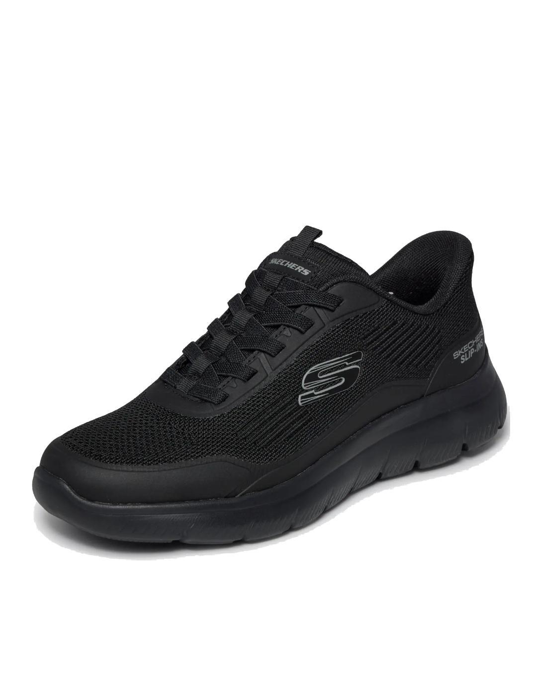 Skechers Summits Leyter Slip-ons Zwart 4/6