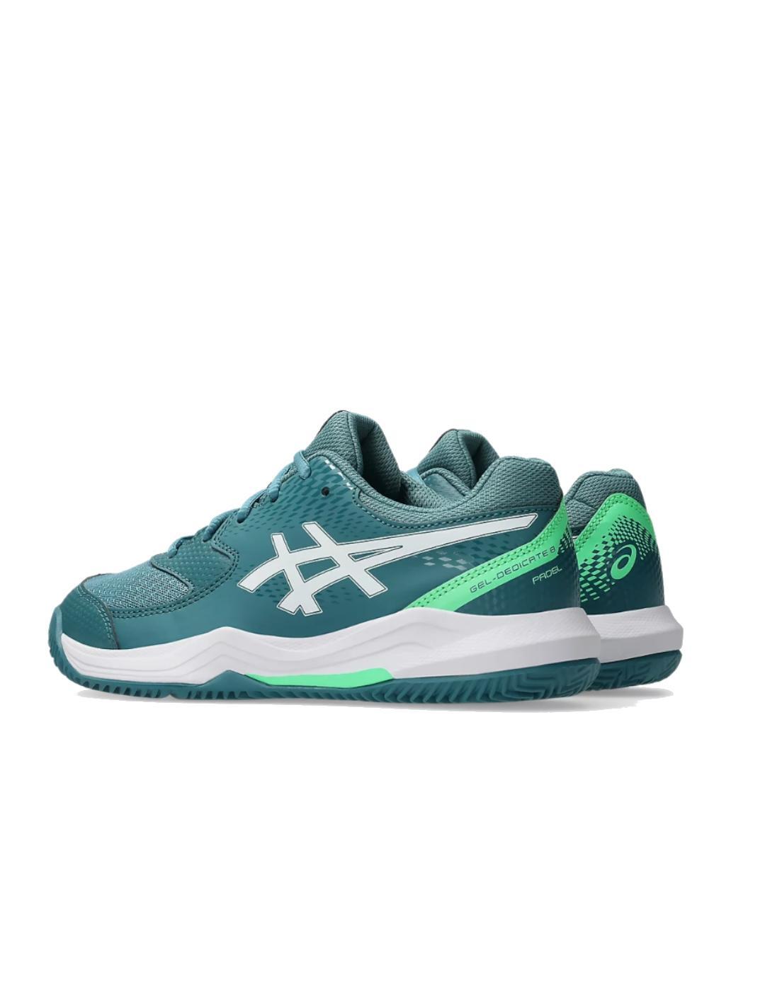 Zapatillas para Niño Asics Gel-dedicate 8  Verde 4/7
