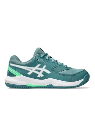Scarpe da bambino Asics Gel-dedicate 8 Verde.