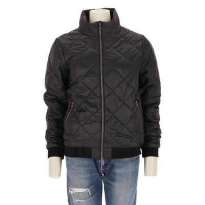 Seconda Mano - Cappotto nero da donna Prow Bomber - Stato eccellente
