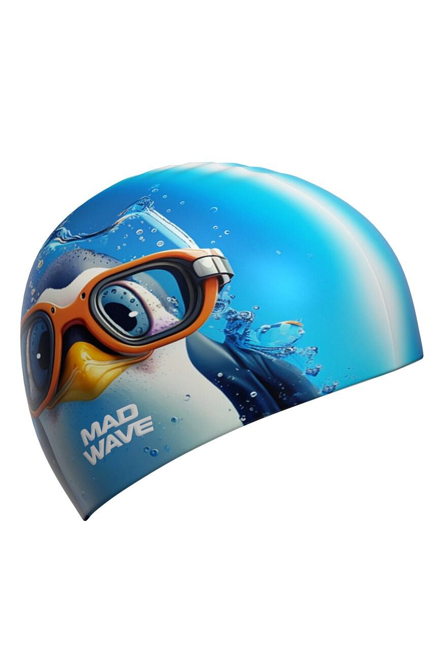 Touca de natação de silicone PENGUIN HQ 2/2