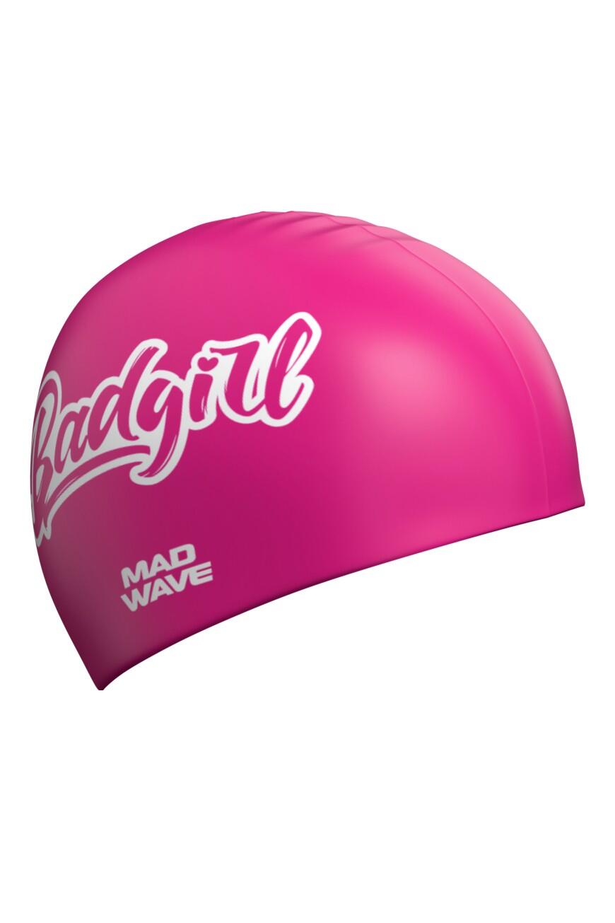 Touca de natação de silicone BAD GIRL 2/3