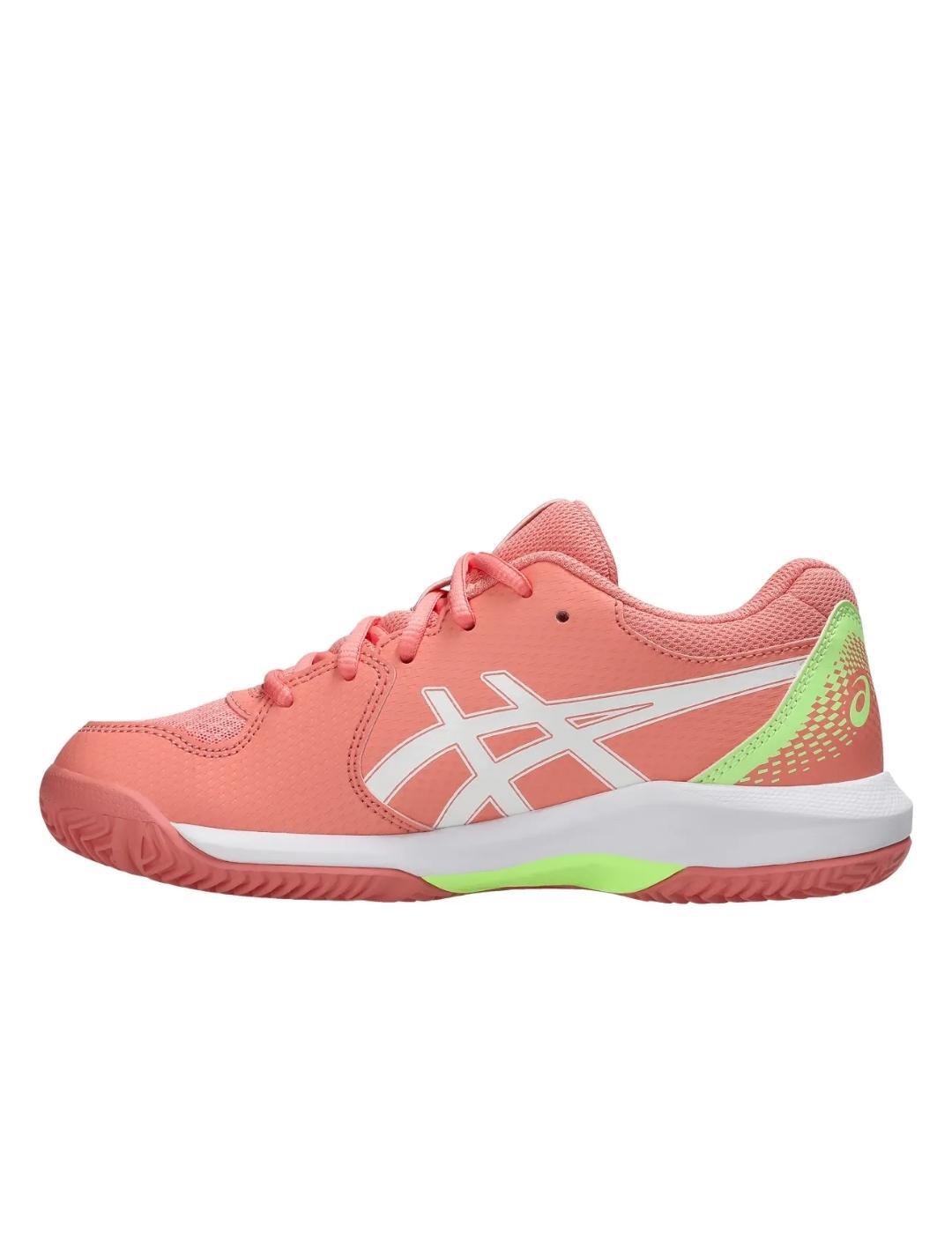 Chaussures de sport pour enfant Asics gel-dedicate padel Corail. 2/7