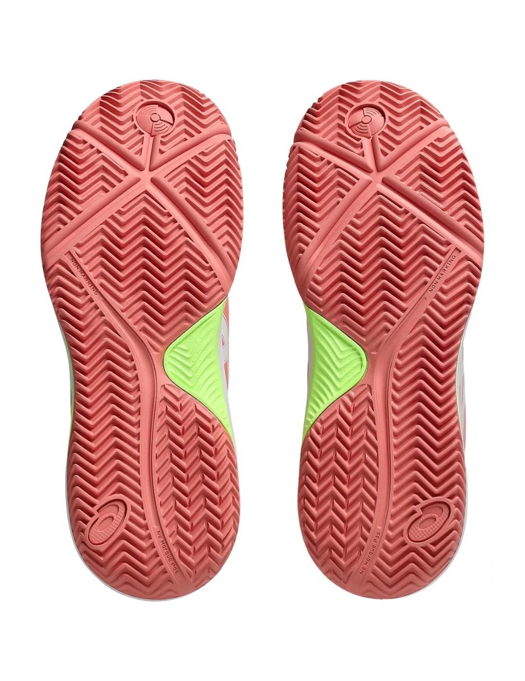 Chaussures de sport pour enfant Asics gel-dedicate padel Corail. 7/7