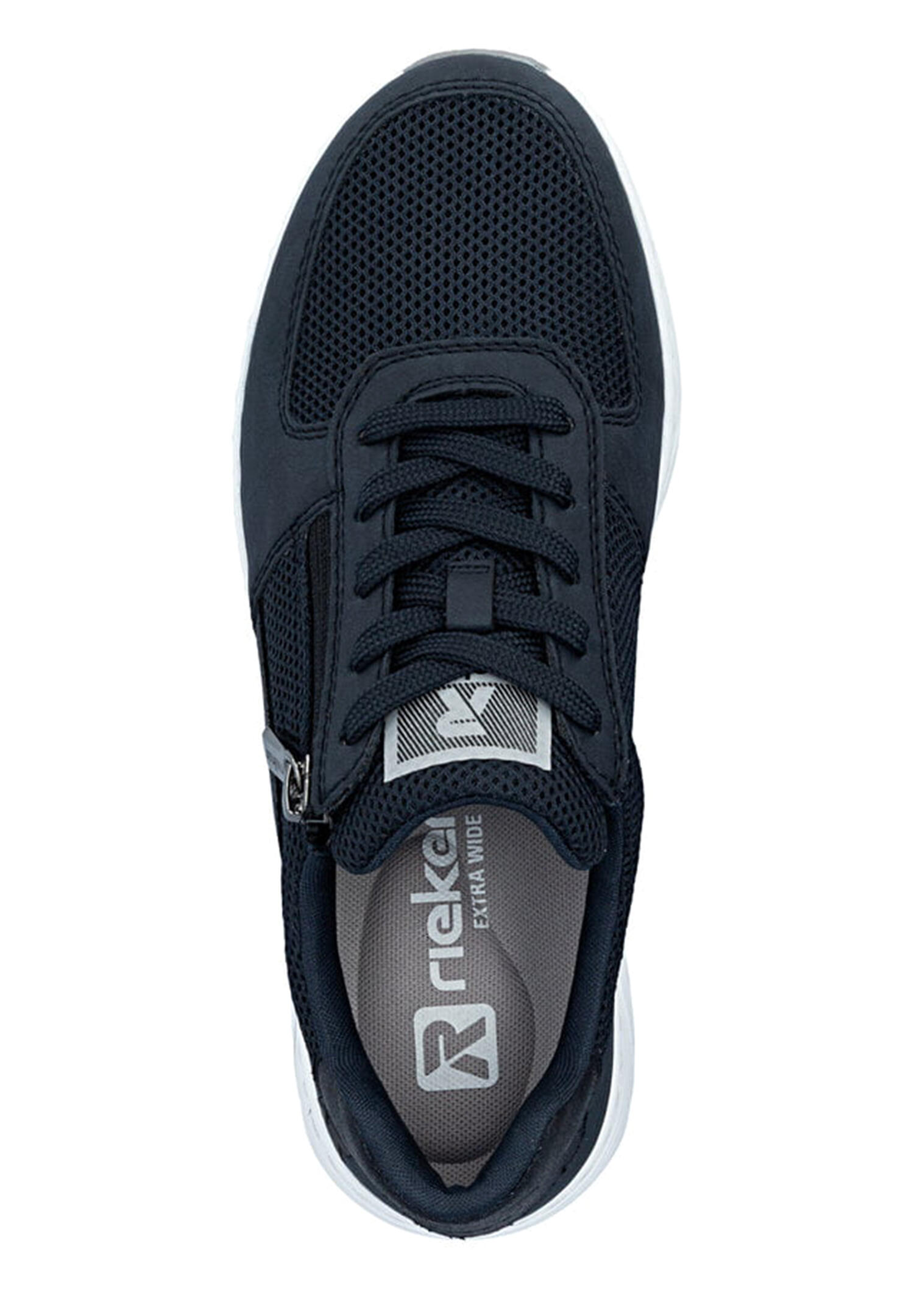 Rieker Damen Sneaker Low Sneaker Freizeit bequem Memory-Foam 53101-14 Blue 2/5