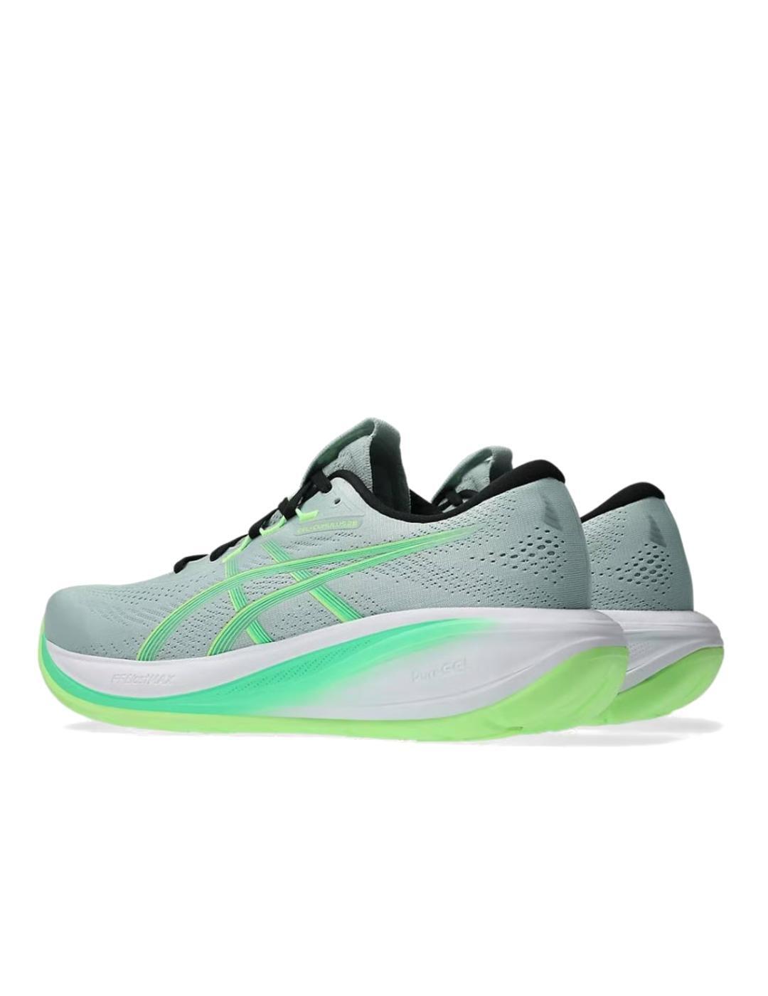 Tênis masculino Asics gel-cumulus 28 Verde. 4/7