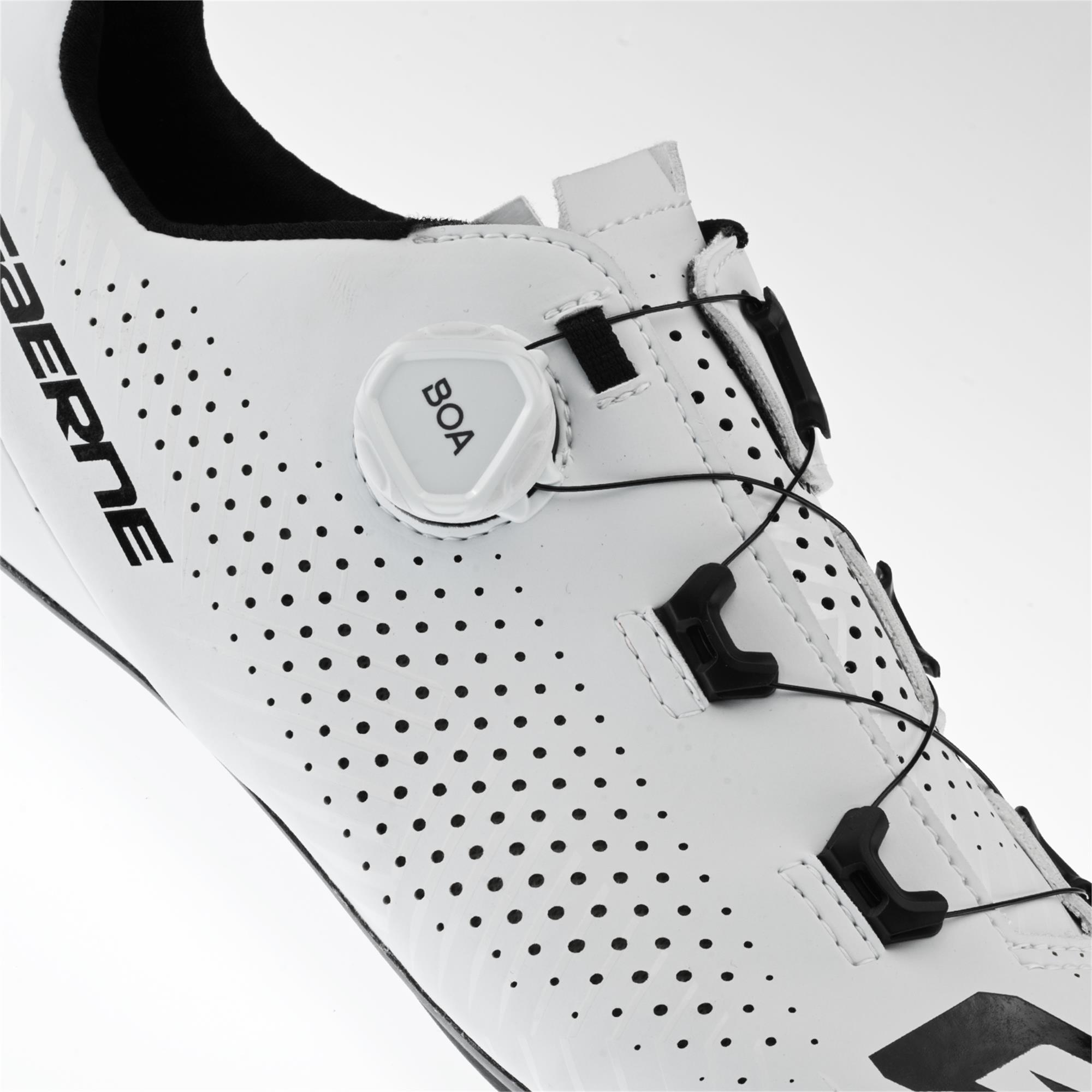 Carbon G Tuono Road Men's Cycling Shoes Matt White 4/7
