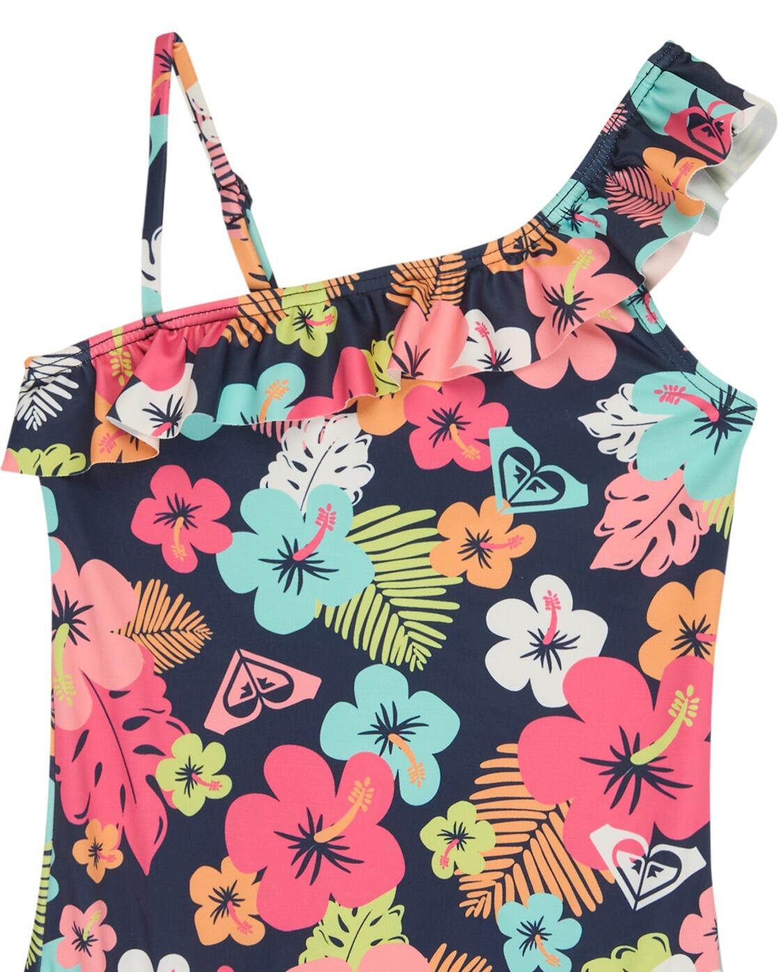 Bañador Entero MORNING FLOWER ONE-PIECE Azul Niña 3/3
