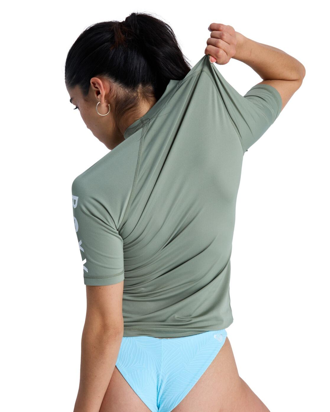 Lycra manches courtes WHOLE HEARTED Vert Femme 2/4