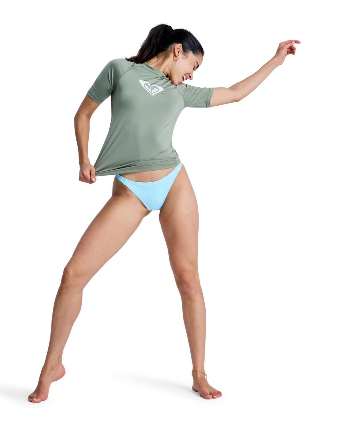 Lycra manches courtes WHOLE HEARTED Vert Femme 4/4