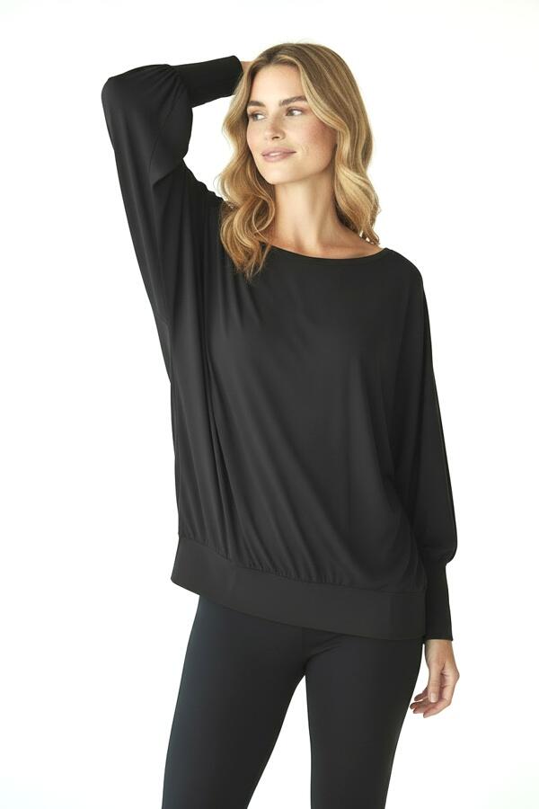 Blouse femme noire pour la danse et le fitness Latina 2skin 3/5