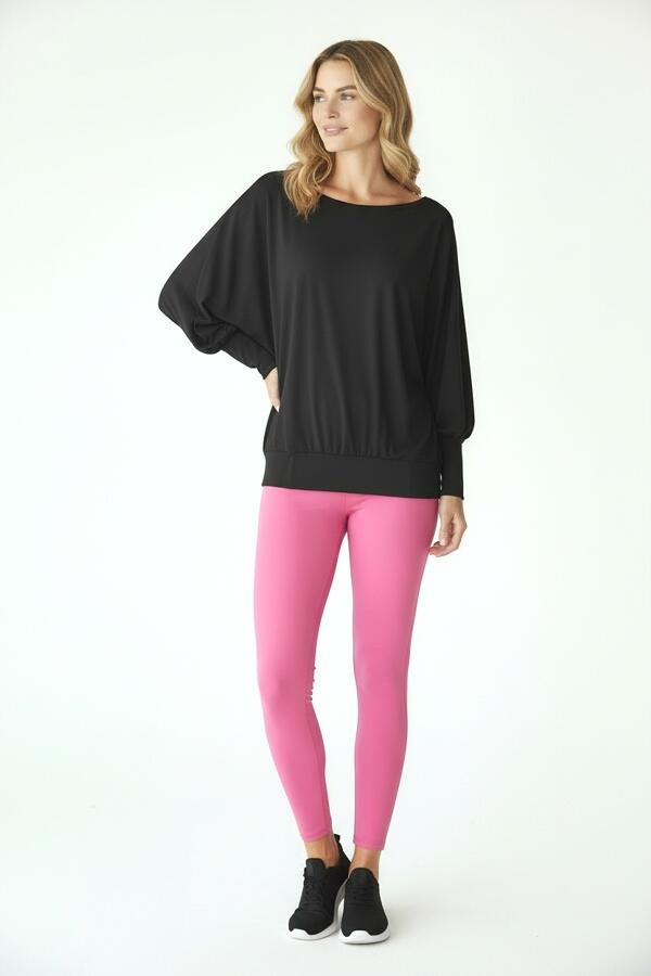 Blouse femme noire pour la danse et le fitness Latina 2skin 4/5