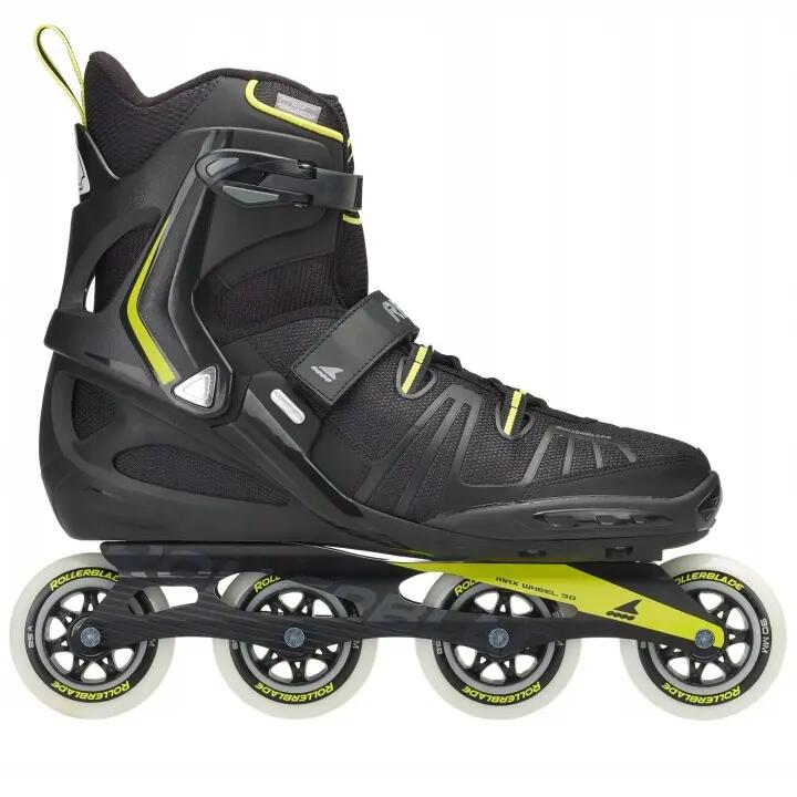 Łyżworolki męskie Rollerblade RB XL Black / Lime 4/7
