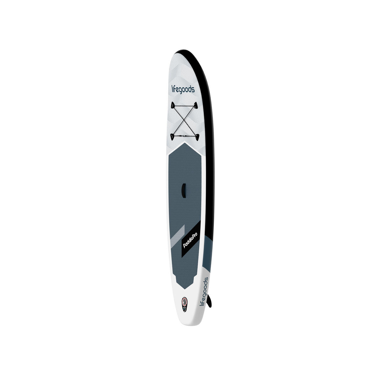 SUP Board Allround Compact - 300cm - max 100kg - débutants - Blanc/Noir 5/6