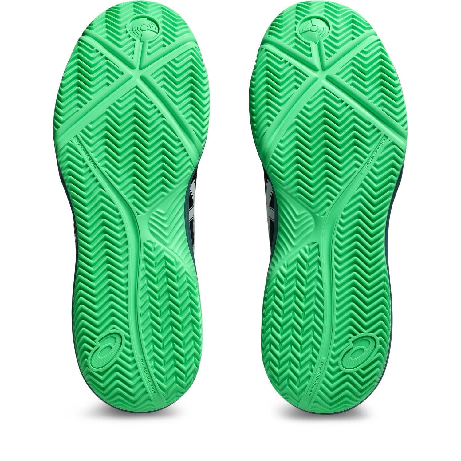ASICS GEL-DEDICATE 8 PADEL - Black/Vital Green 6/7