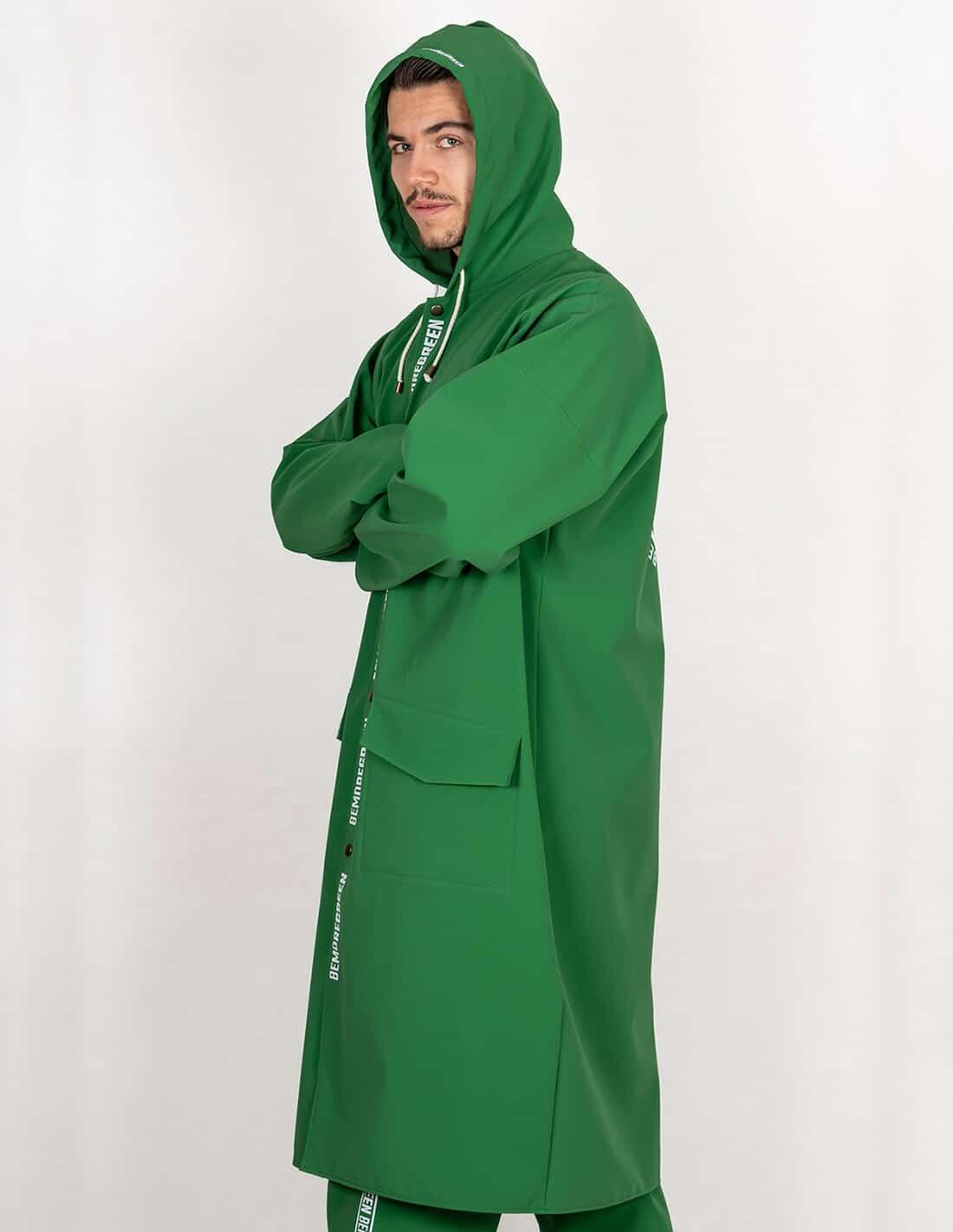 Płaszcz męski BEMOREGREEN 906 wodoochronny 6/7