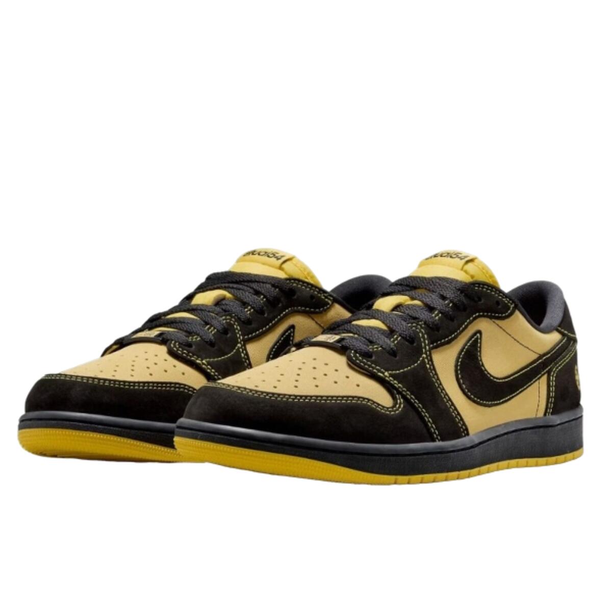 Scarpe  1 Retro Low OG Quai 54 Black Tour Yellow Red 2/4