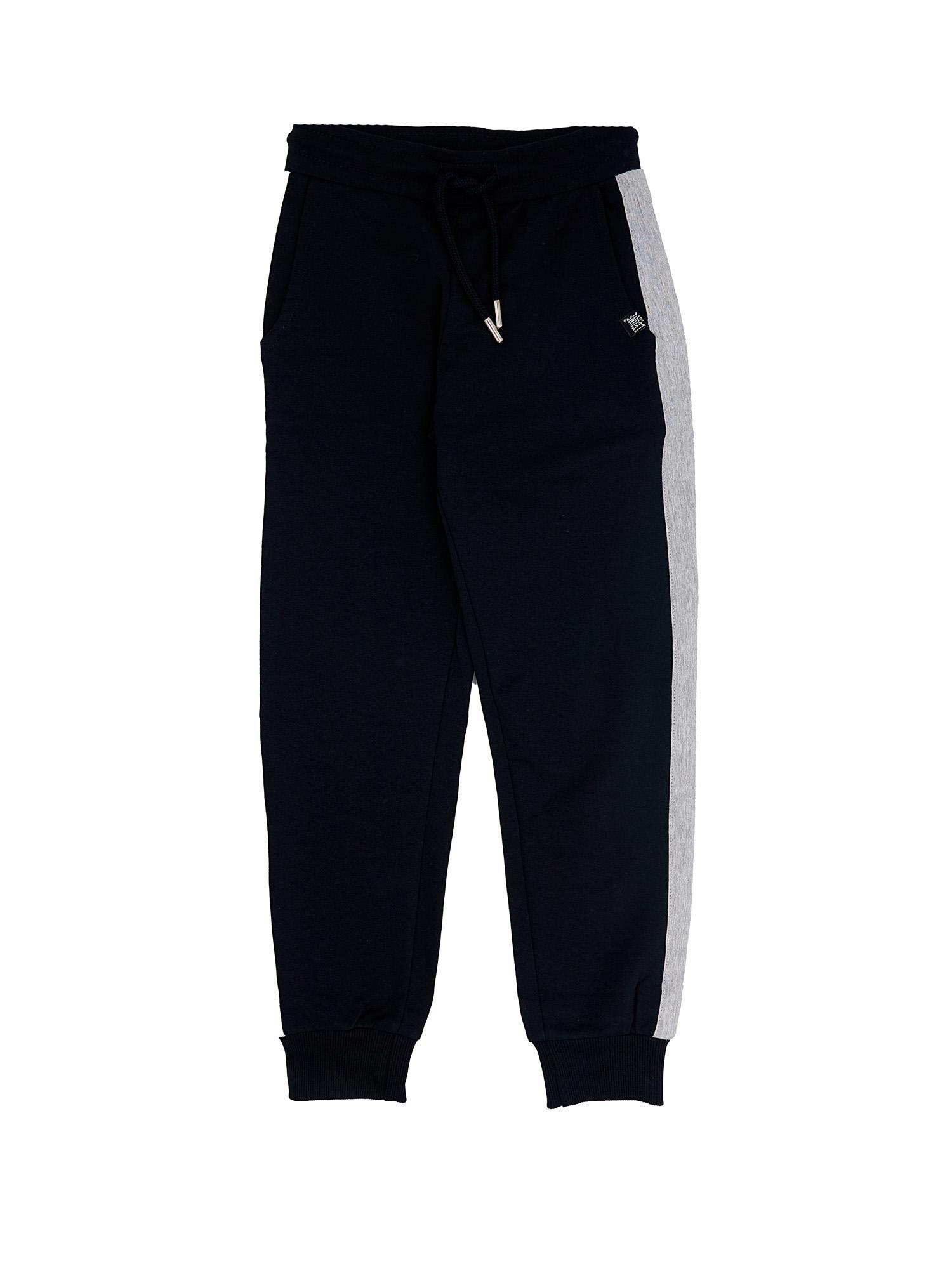 Bas de survêtement gris clair Leone pour filles 1/4