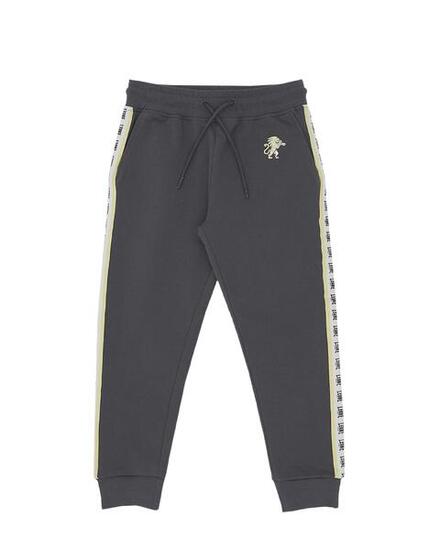 Pantalon de survêtement fille avec bandes latérales Basic