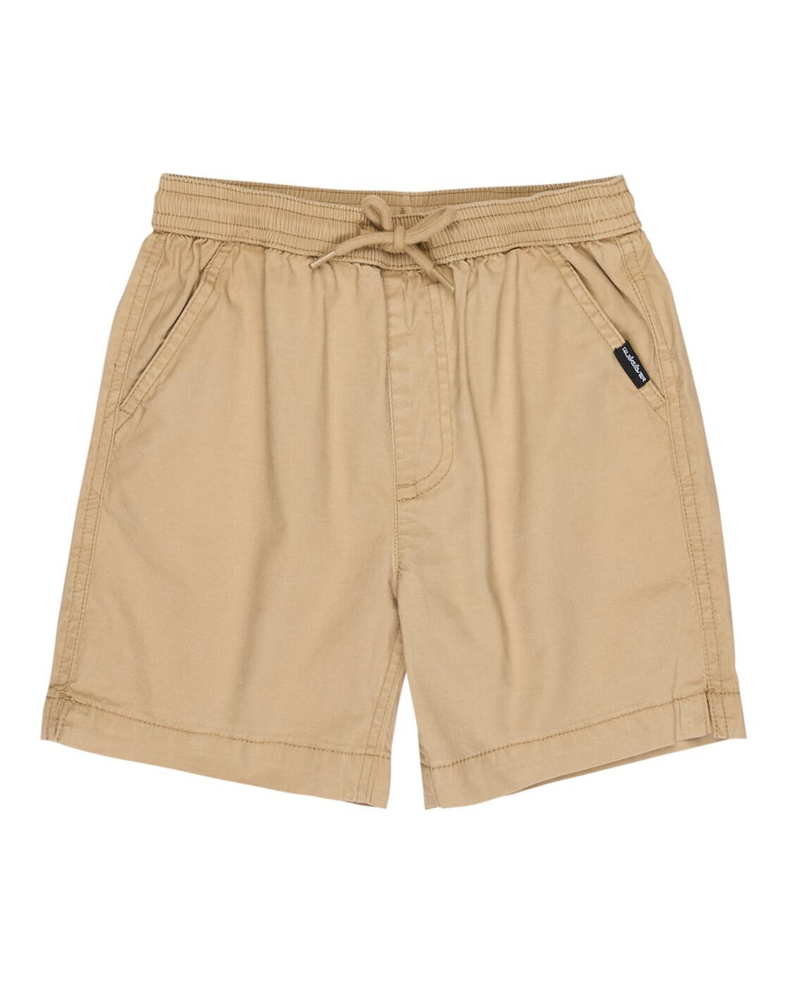 Short taille élastique TAXER Beige Jeune Garçon 1/3
