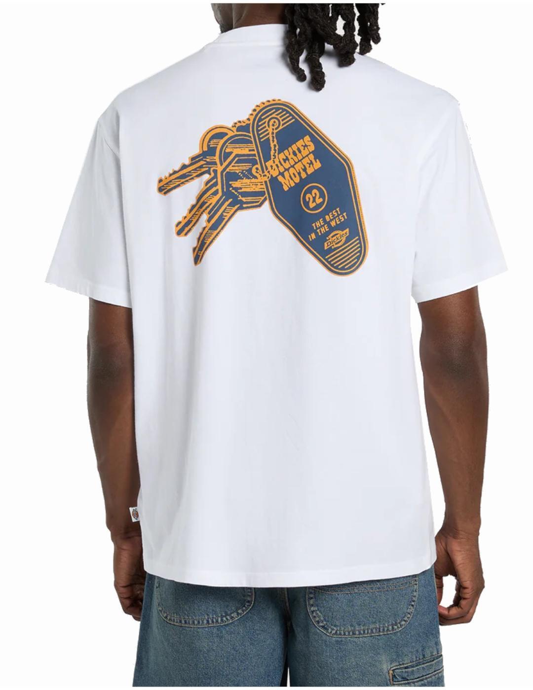 Camiseta para Homem Dickies Plain city Branco. 2/7