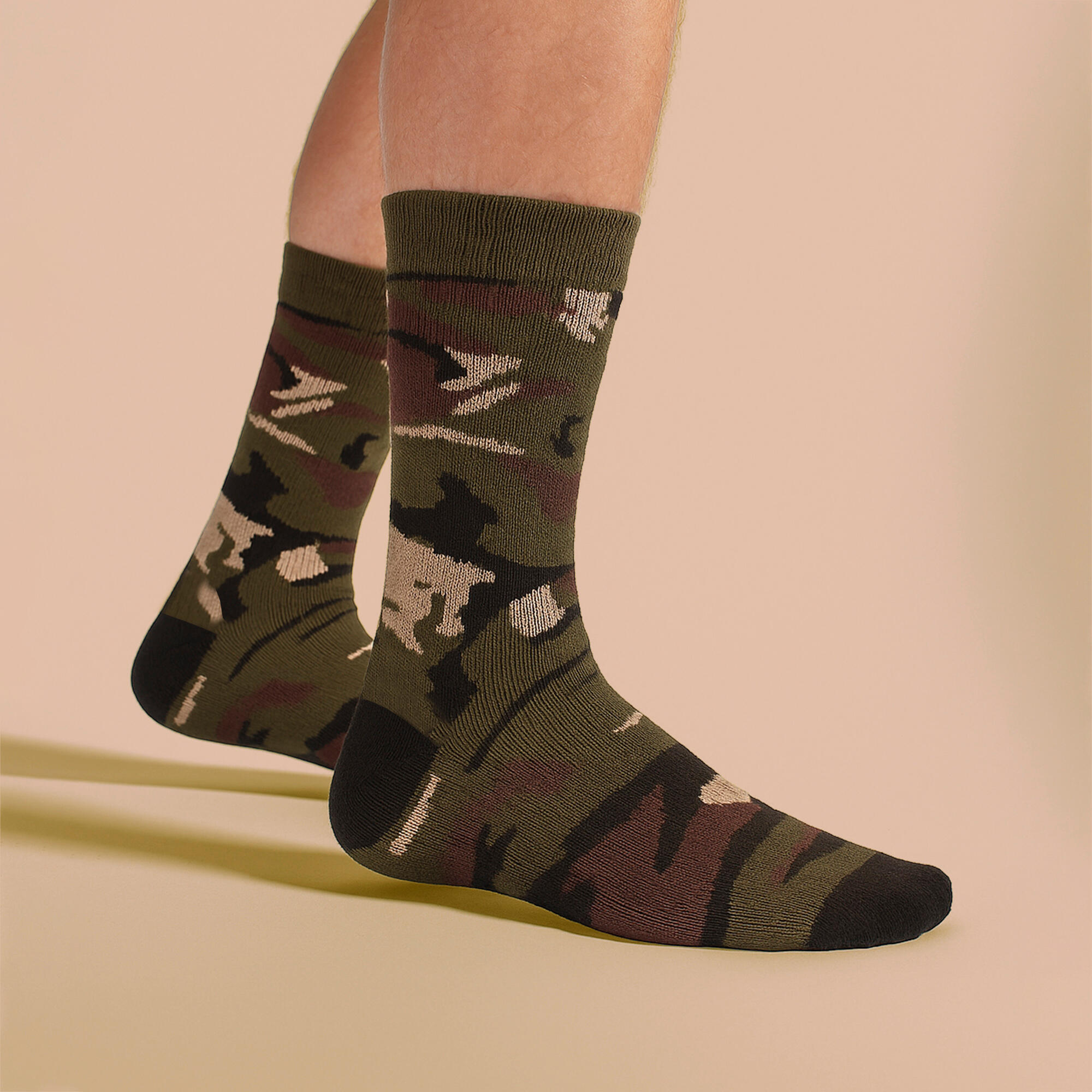 C Country Pursuit - Chaussettes Unisexe Laine Thermique | Randonnée 3/4
