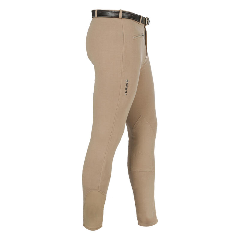 pantalon d'équitation homme en coton elastique