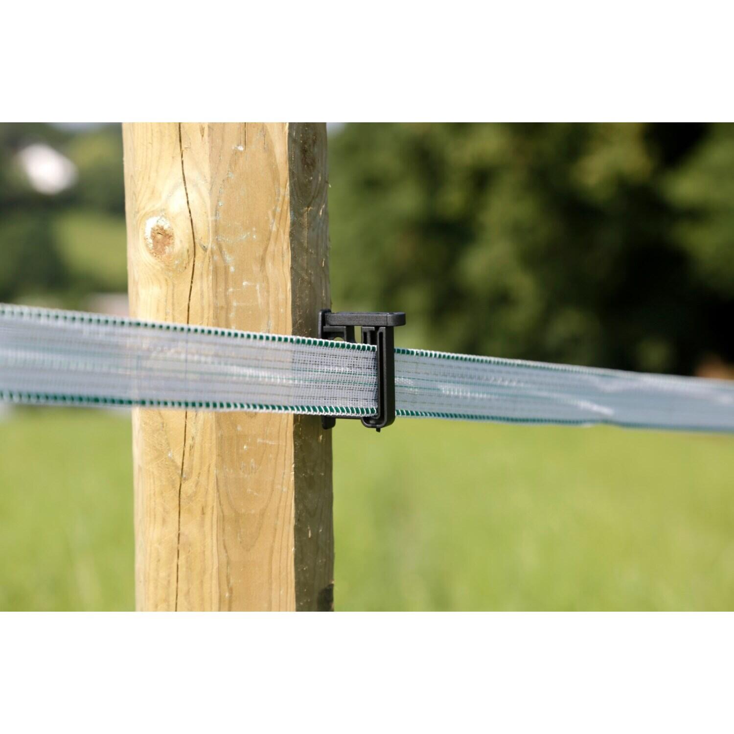 Isolateurs clip de vis 6mm Ako Maxi Tape (x25) 5/7