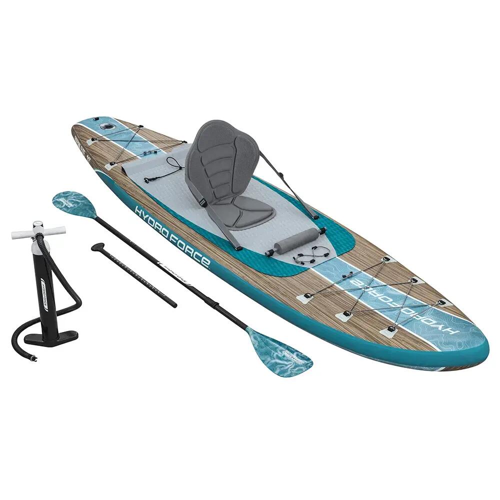 Hydro Force Freesoul Elite Inflatable 2- in-1 Stand-Up Paddleboard / Kayak 335cm
