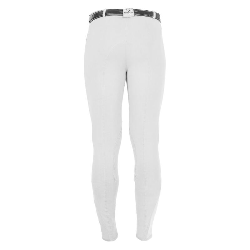 Pantaloni equitazione uomo in cotone elasticizzato