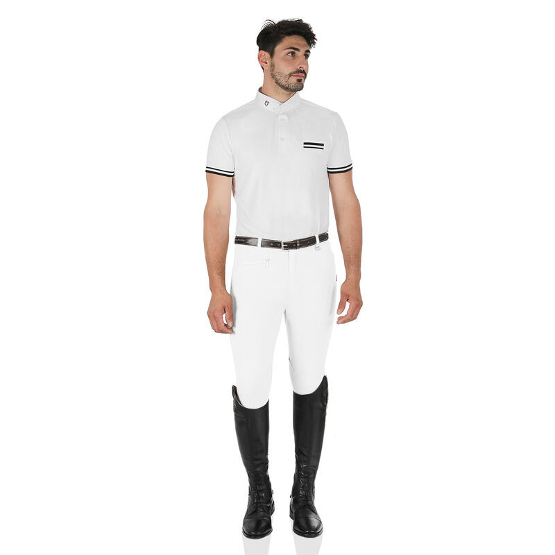 Pantalon d'équitation homme en coton elastique