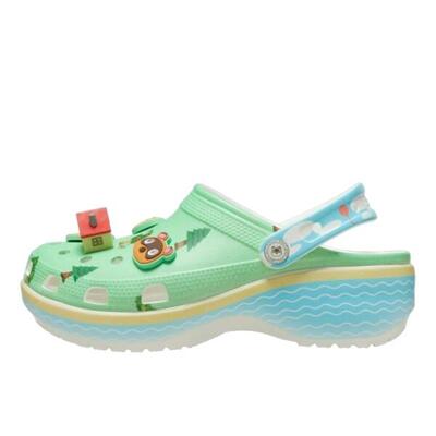 Schoenen classic platform clog animal crossing