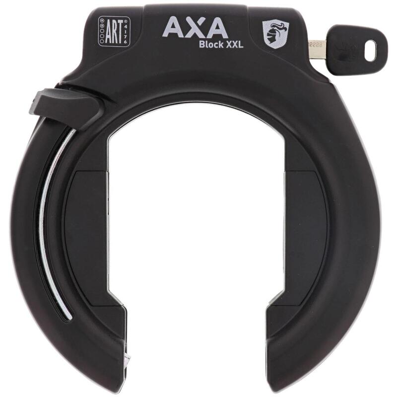 Axa | Antivol vélo | Plastique | Le noir | Serrure de bague | adulte |