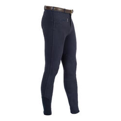 Pantalon d'équitation homme en coton elastique