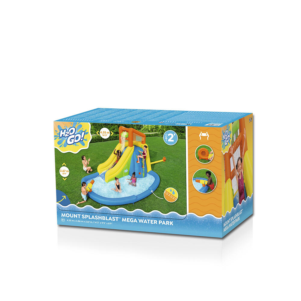 H2OGO! Mega-Wasserpark mit Dauergebläse  Mount Splashblast 435 x 286 x 267 cm 4/7