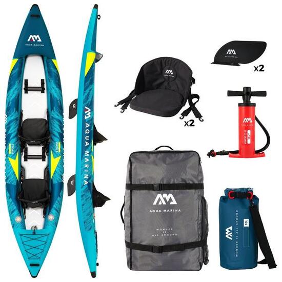Aqua Marina - Steam 13'6" ST-412 kayak gonflable 2 places