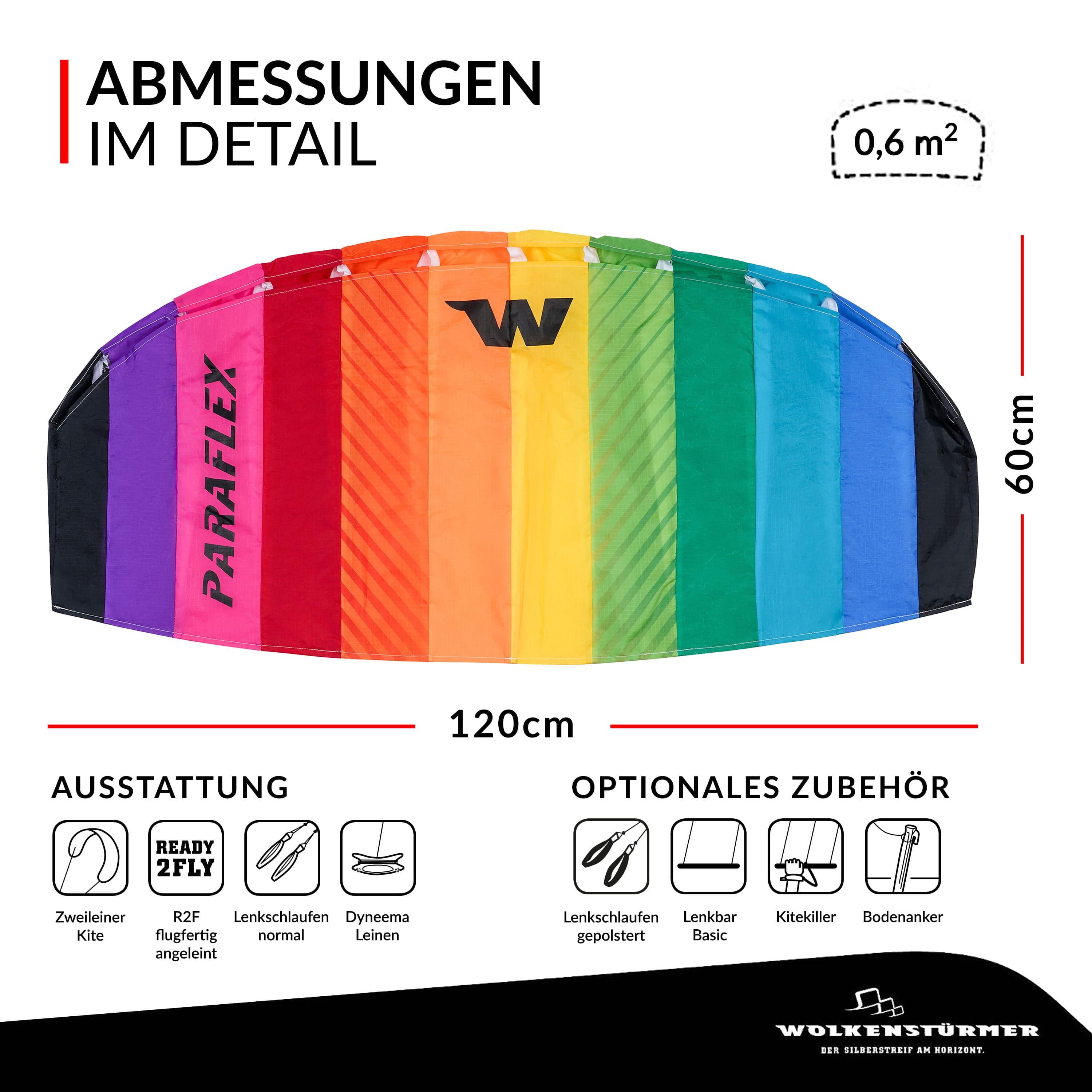 Alas de kitesurf Wolkenstürmer Paraflex 7/7