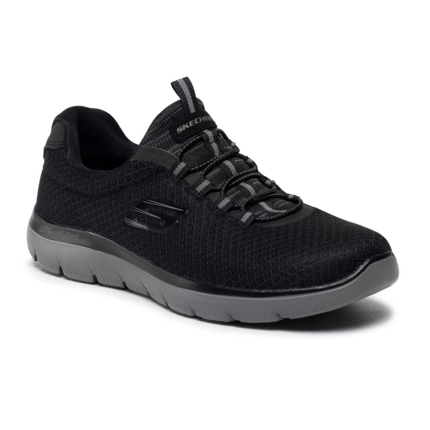 Buty Sportowe Męskie Skechers Summits 52811-BKCC czarne wygodne 41,5 EU 1/1