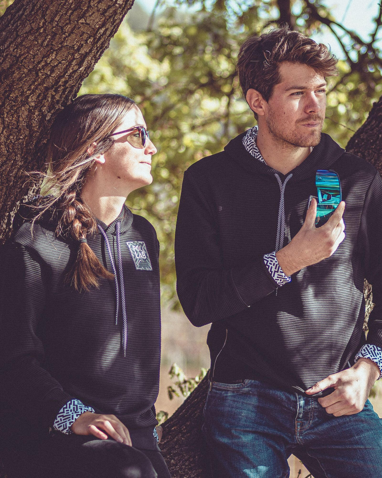 Unisex Fleece-Hoodie JEFF POLI LAB 2/3