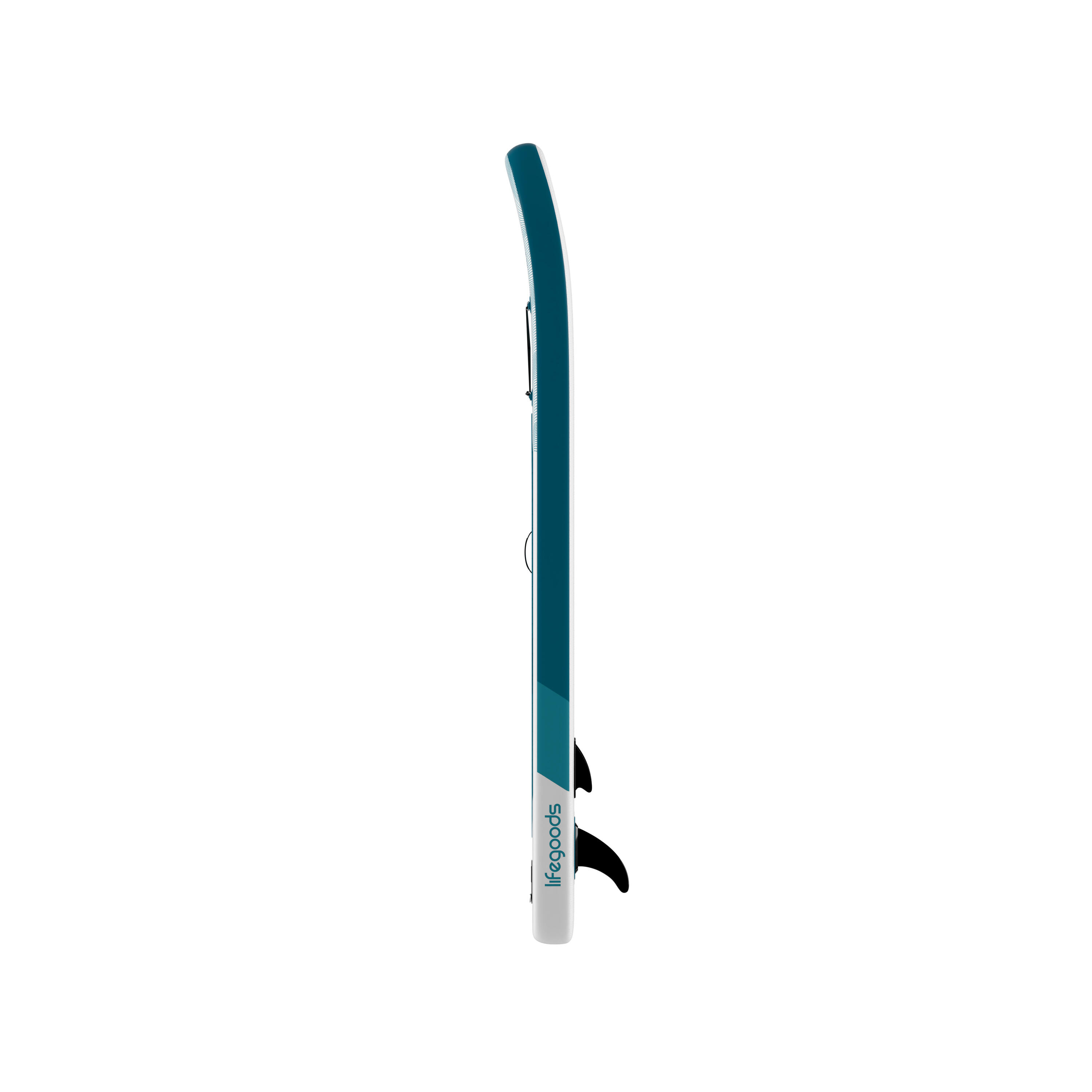 SUP Board Allround Compact - 300cm - max 100kg - beginners - Wit/Blauwgroen 4/6