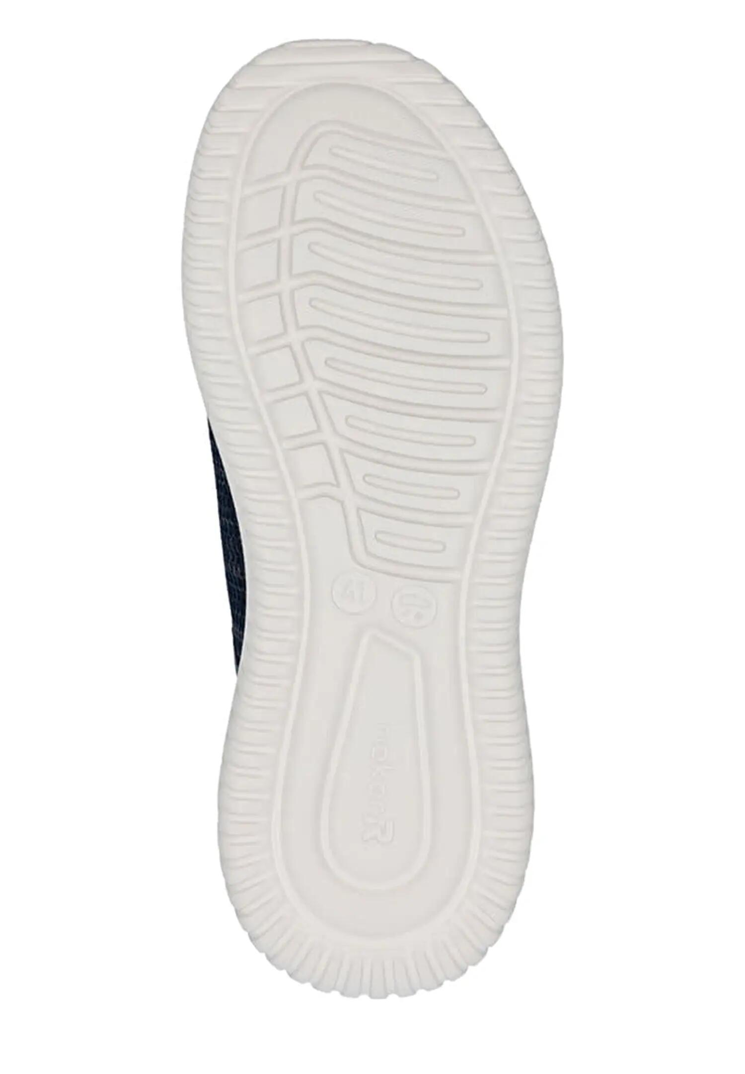 Rieker Herren Slipper Schuhe Sneaker Halbschuhe B9651-14 Blue 4/5