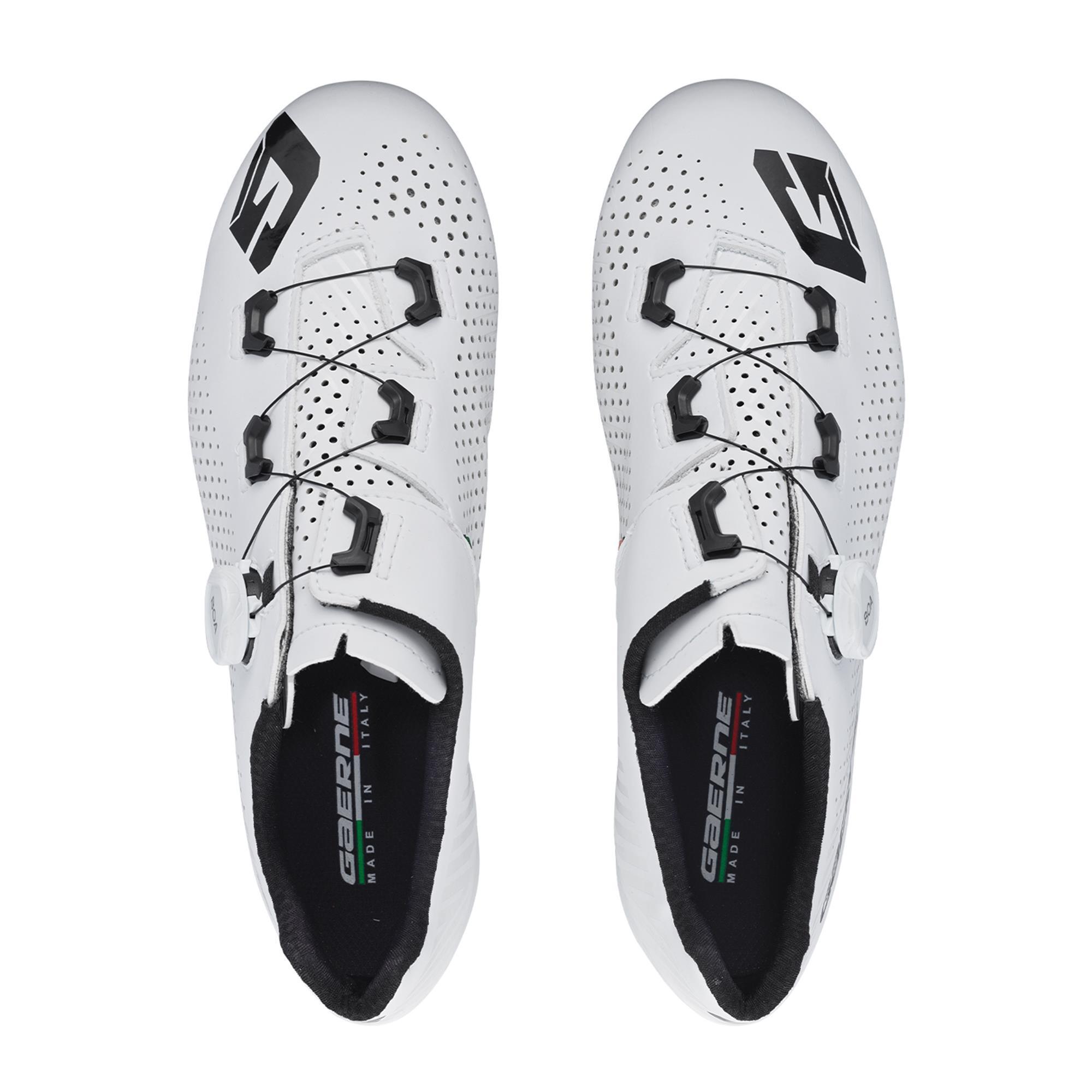 Carbon G Tuono Road Men's Cycling Shoes Matt White 2/7