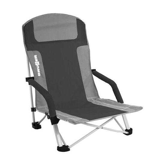 Brunner Unisex Camping Klappstuhl Bula Grau