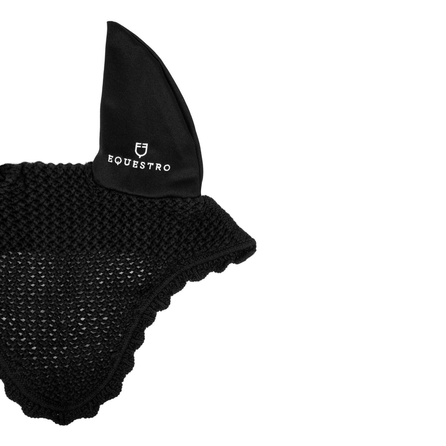 Cuffietta in maglia con orecchie elasticizzate 3/4