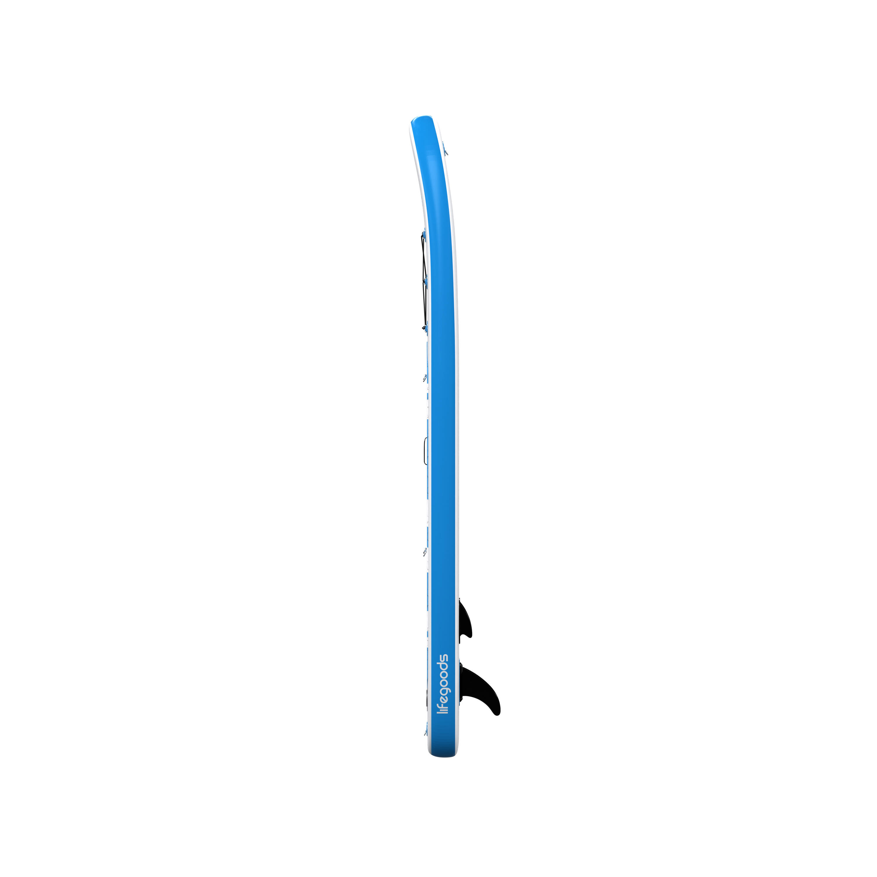 PaddlePro SUP Board - opblaasbaar - 320cm - max 150kg - Wit/Lichtblauw 4/6